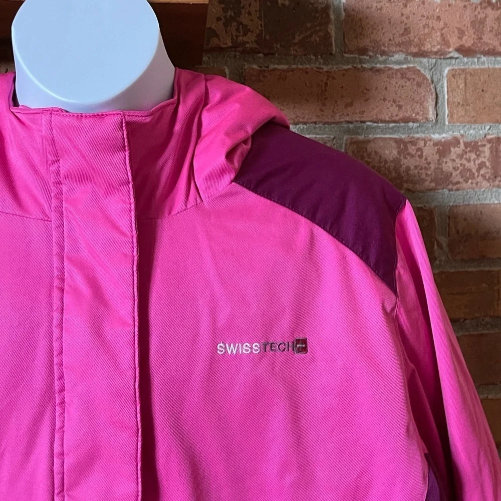 Swiss Tech Pink Winter Coat